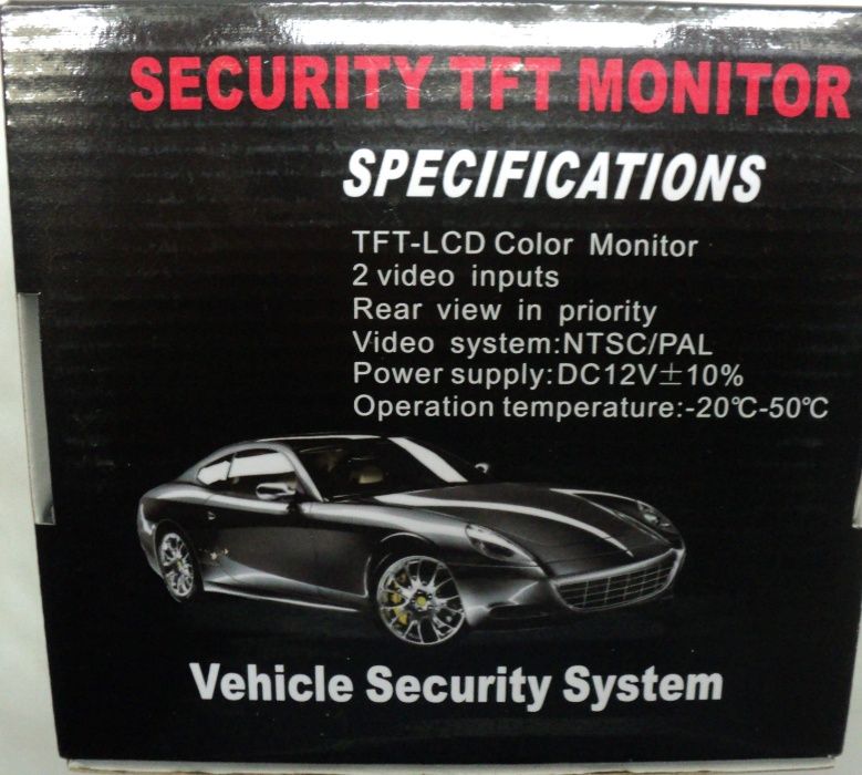 Monitor AUTO 4,3" LED Universal, DC 12v (NOU)