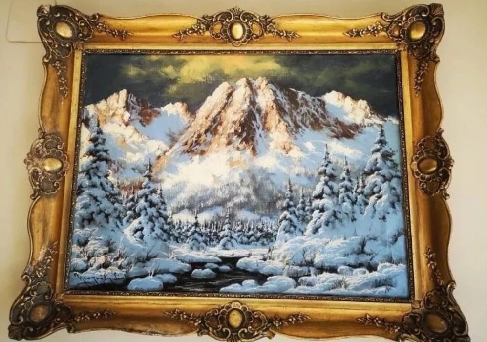 Tablou Laszlo Neogrady si Antal  Neogrady