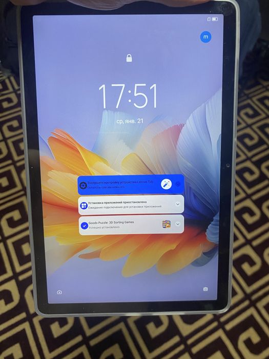 планшет Lenova (128Gb,Wifi+4G)