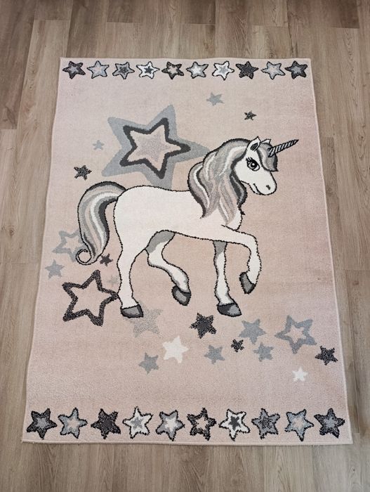 Vand covor pentru copii cu unicorn 120x170 cm