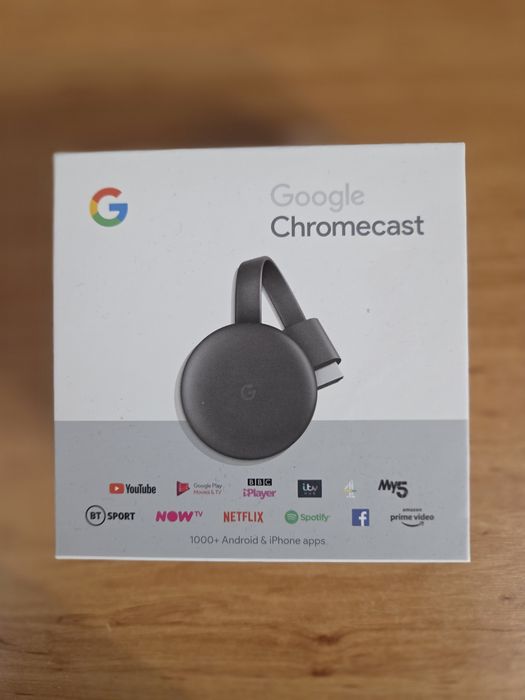Mediaplayer Google Chromecast, WiFi, pentru Smart TV