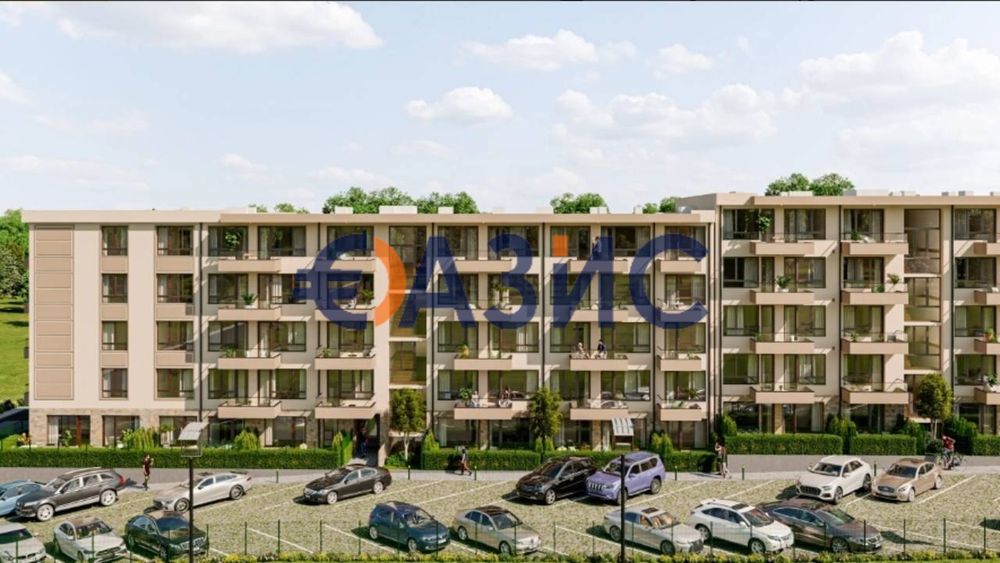 2-стаен апартамент на 2-ри етаж, Флора Бийч-2, Сарафово, Бургас - 61,72 кв. м.,#34111132