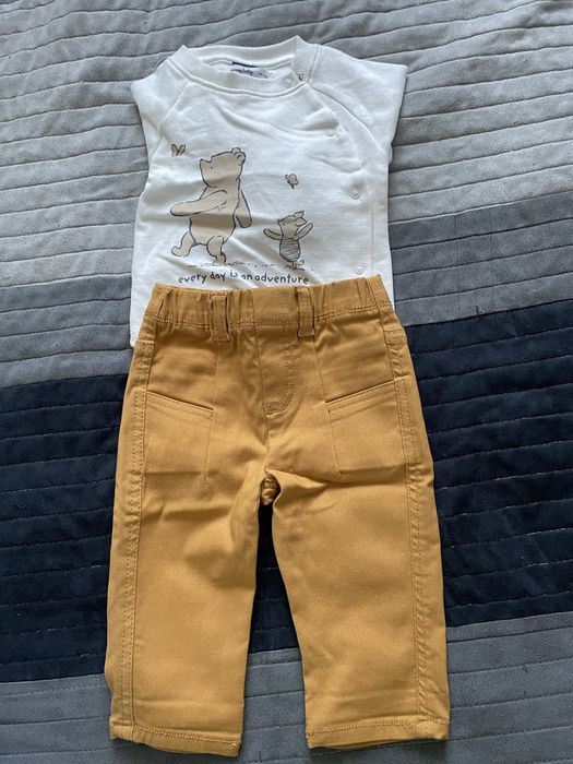 Lot 6 haine ocazie bebe 4-9 luni (camasi, pantaloni HM)