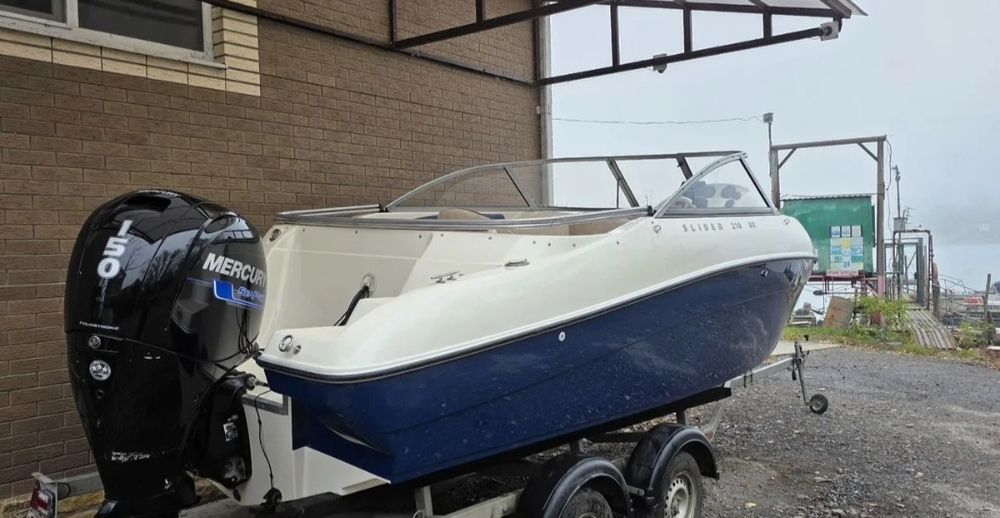 Продаётся Катер Slider 630 BR, mercury 150, прицеп