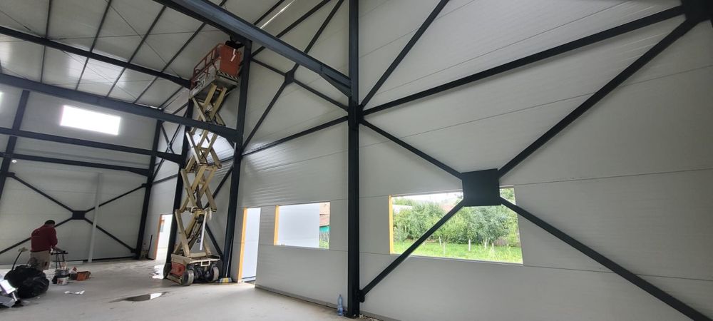 Hala metalica la cheie conform proiect HUNEDOARA 0% AVANS