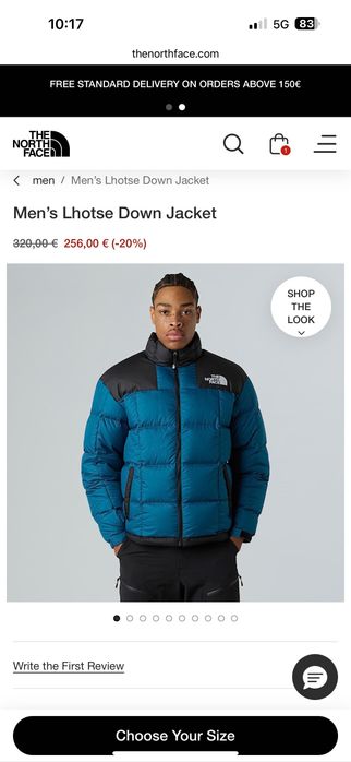 The North Face Lhotse Down - мъжко яке