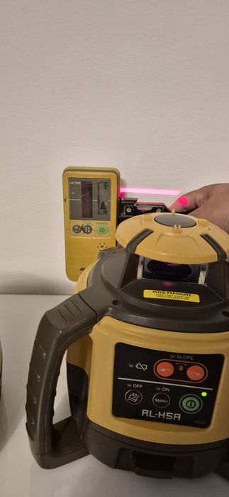 Nivela laser topcon rlh5a si rlh3c
