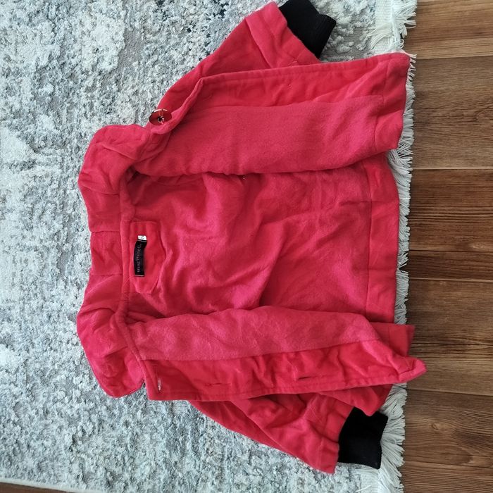 Детское пальто розовое