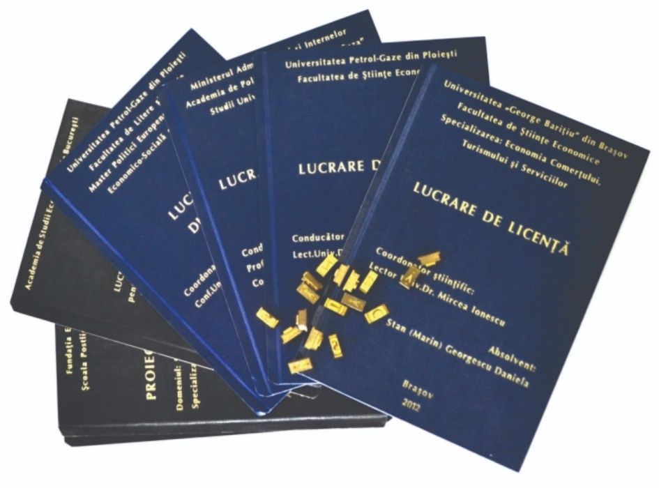 coperti de diploma si legitimatii