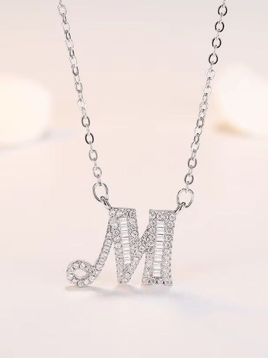 Harfli zanjir, harf kulonli marjon, ayollar uchun ismli taqinchoq akse