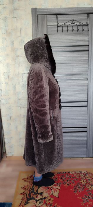 Шуба натуральная мутон