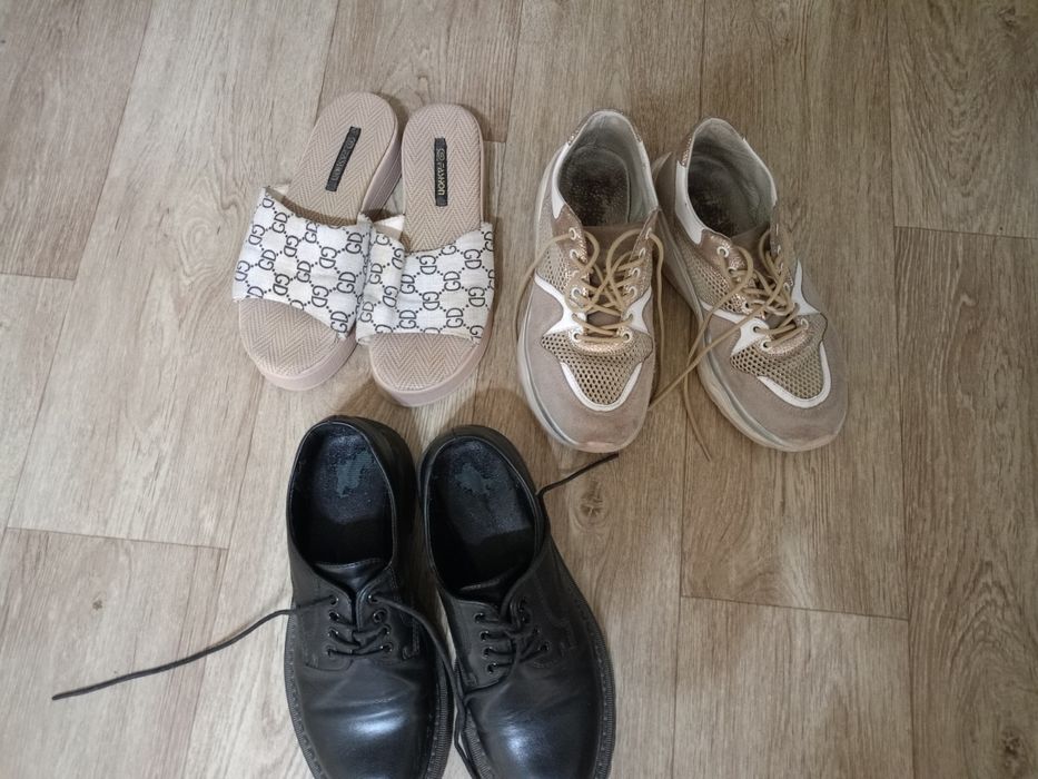 Ботинки 38р кроссы 37р