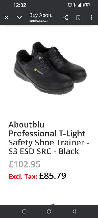 Nr 40 ABOUTBLU pantofi de lucru S3