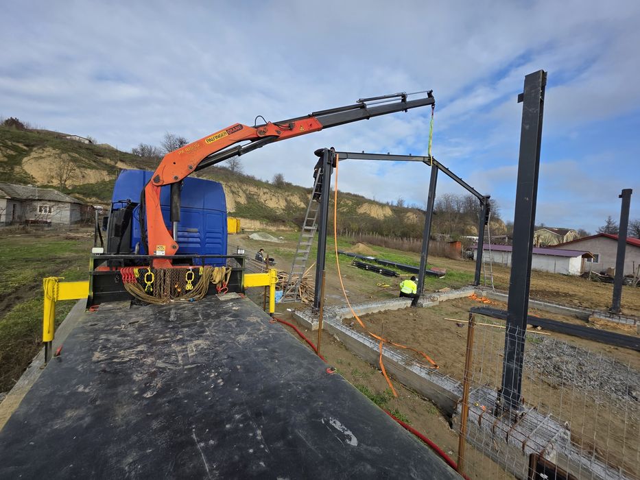 Transport Utilaje  Și Macara