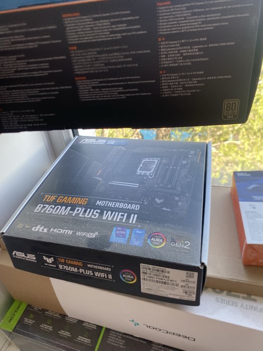 I7-14700f +   Мать + озу 32 ddr5 + сжо