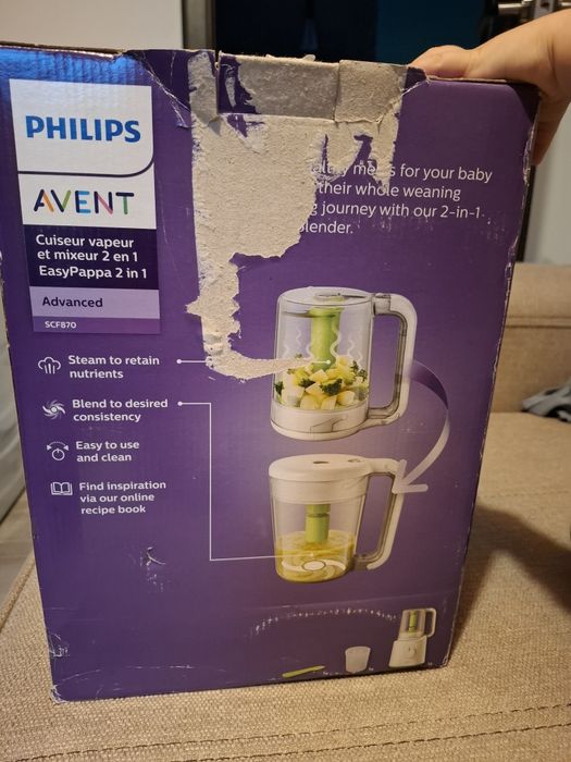 PHILIPS AVENT aparat gatit la aburi si blender 2 in 1