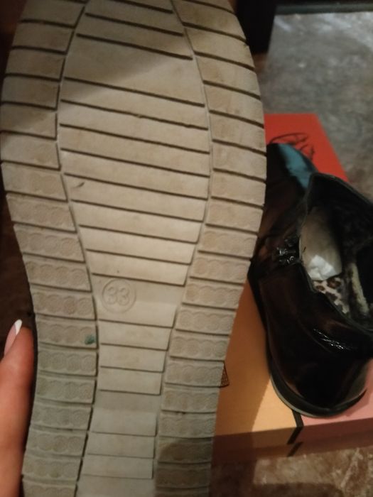 Демисезонные полусапожки на девочку