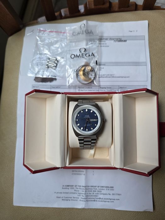 Omega Seamaster Day-date Chronometer Certified | Jumbo Case | Serviced 168.034