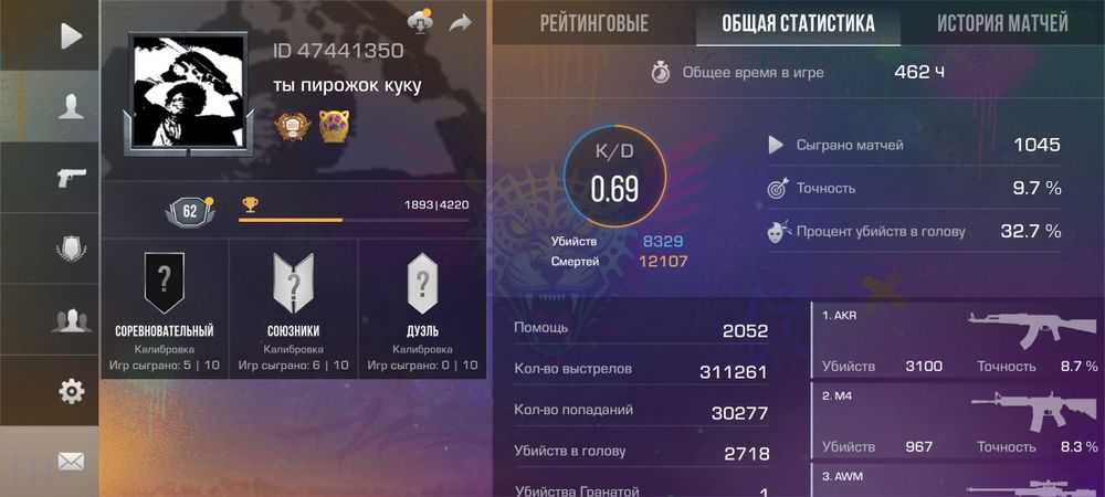 Стандофф аккаунт