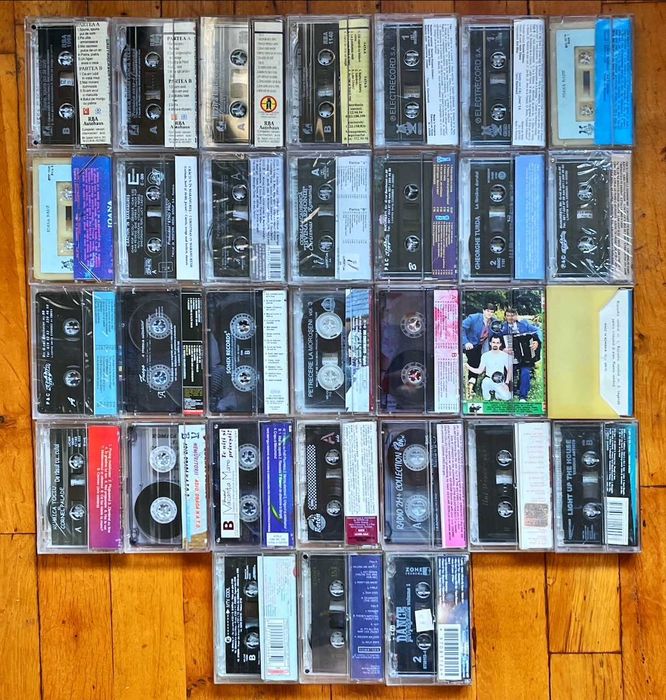 Lot casete RO: Stoica, Octave, Talisman, T-Short, N&D, 3SE, Azur, Radu