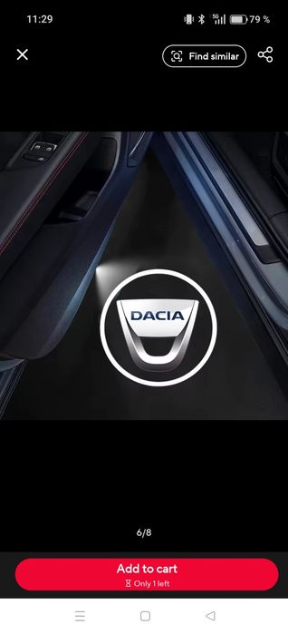 Proiectoare Logo Dacia