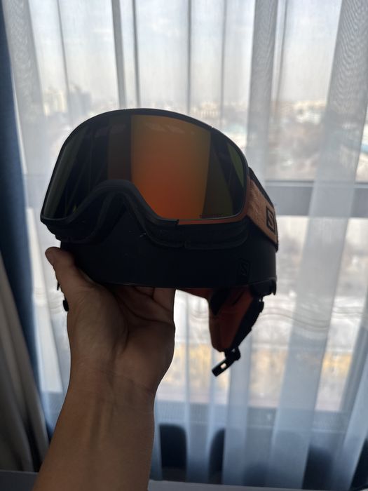 Продам шлем с очками Salomon