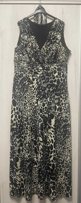 Rochie eleganta animal print