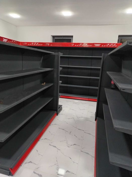 Полкалар магазин учун стелажлар