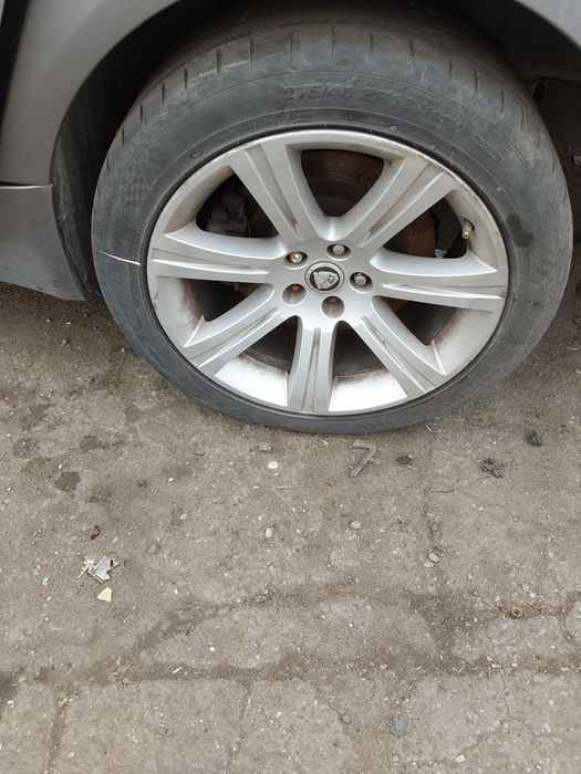 Set 4 jante R18 jaguar xf in stare buna cu  anvelope vara dot 2021