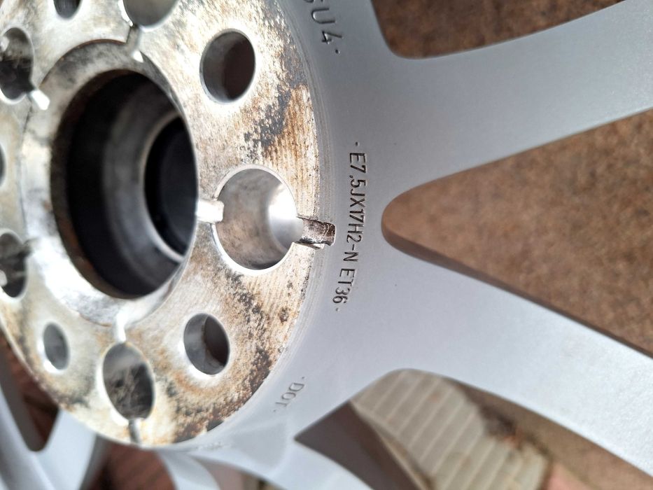 Jante Audi A6 C8 4K originale cauciucuri 225 60 R17 Bridgestone 2022