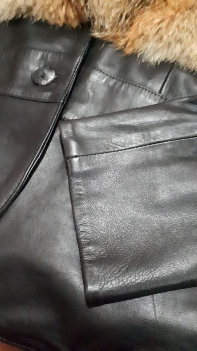 Женская кожанная куртка