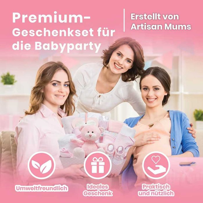 Set Cadou pentru Bebeluș cu Cutie de Amintiri