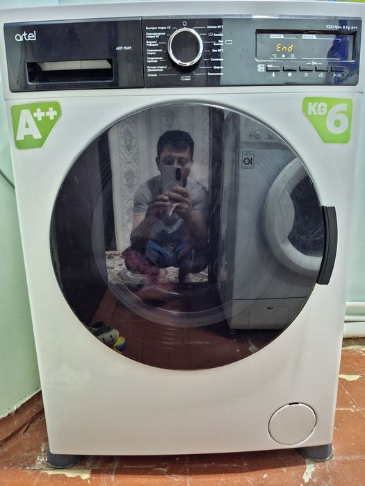 6 kg sig‘imli avtomat kir yuvish mashinasi sotiladi.
Holati yaxshi, to