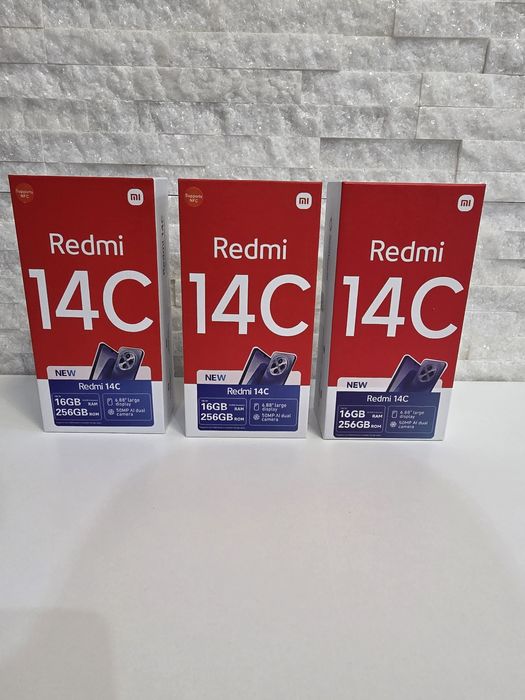 Xiaomi Redmi 14C 256GB. 8GB RAM. SIGILATE !
