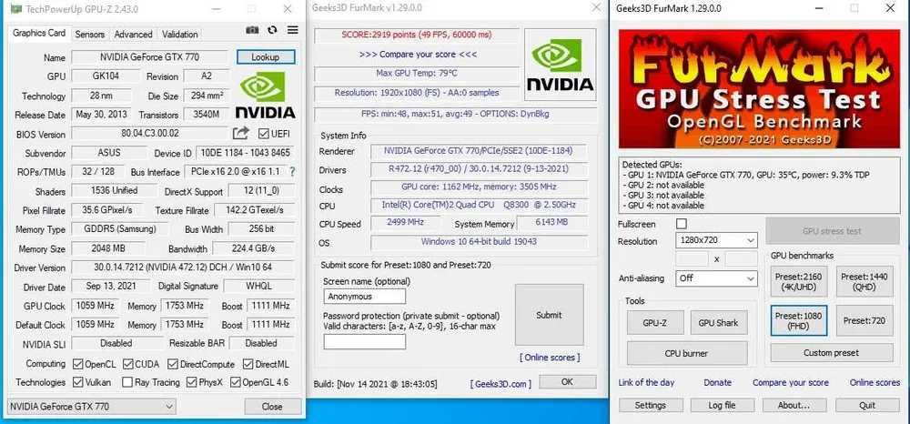 Placa video Gaming Asus Direct Cu II Nvidia GTX 770,2G,256 bit