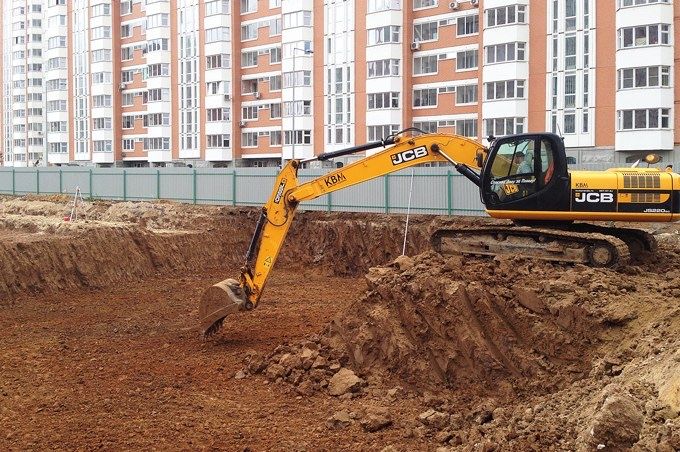 Копка котлаванов иммется самосвалы экскаваторы