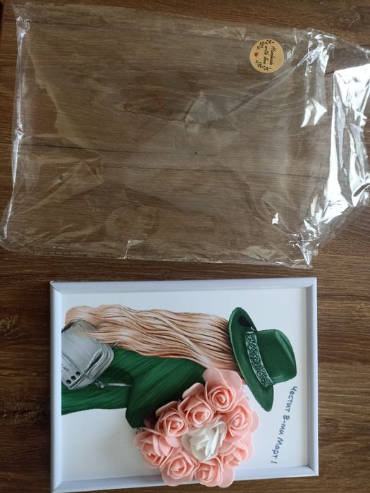 Подарък за Осми март - ръчна изработка