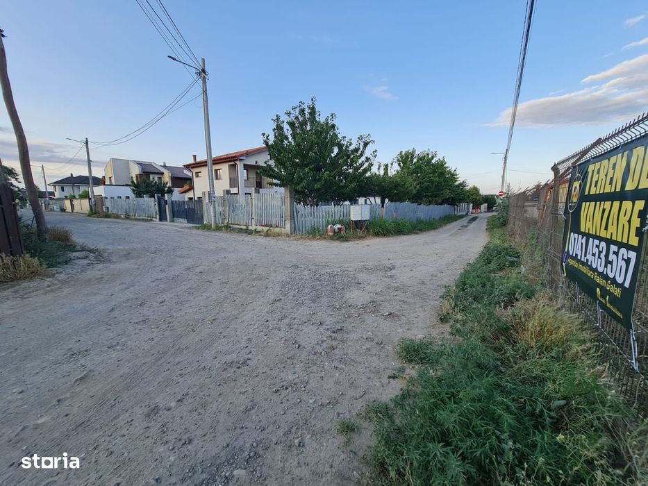 Vanzare teren intravilan 950 mp, Sat Costi, cu utilitatile la limita