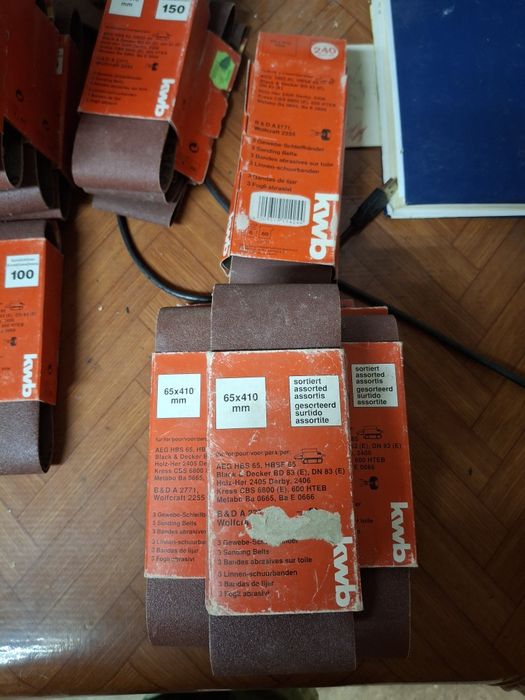 Шкурка за лентов шлайф 65/410