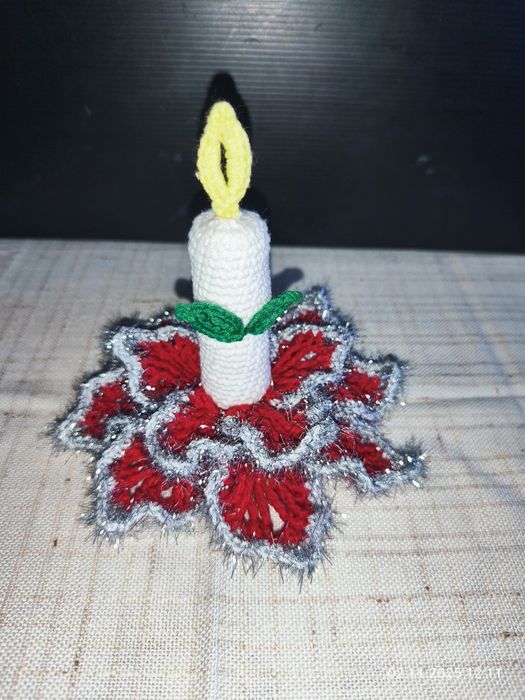 Коледна украса за маса