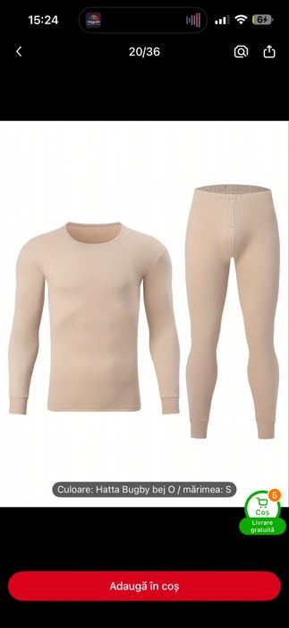 Costum termic barbati marime s