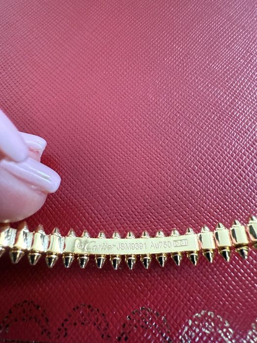 Гривна cartier два цвята