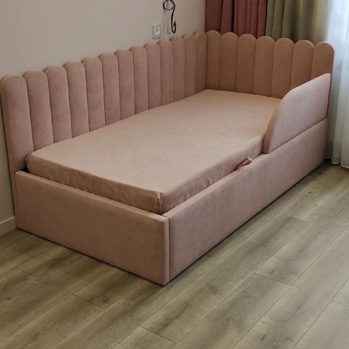 Детская угловая кровать. Детский крават.  Детская мягкая кровать