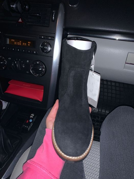Vand botine piele