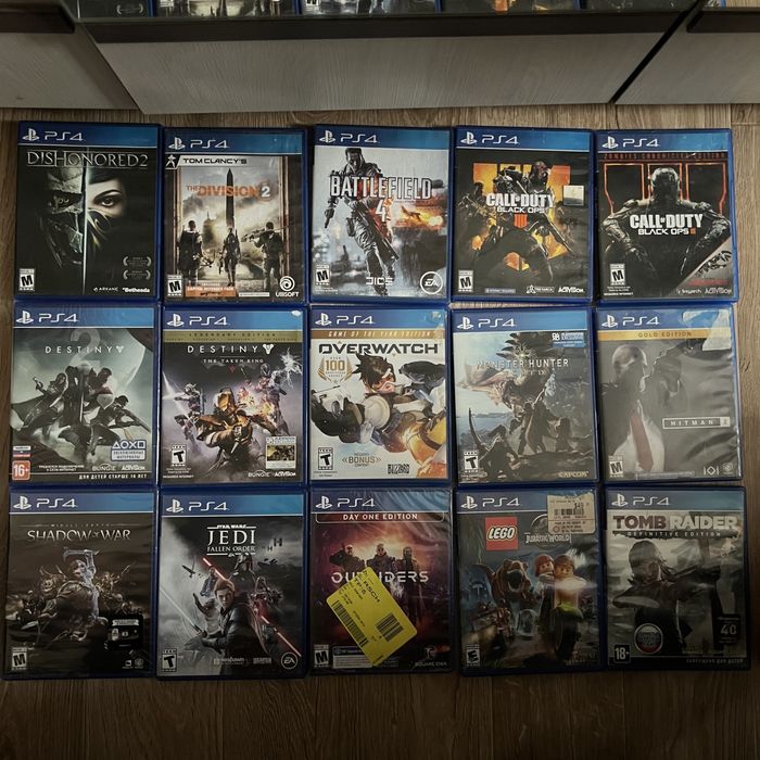 Игры playstation 4  bluray disk