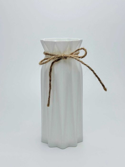 Tabiiy va sun’iy gullar uchun guldon vaza, plastik, kauchuk material