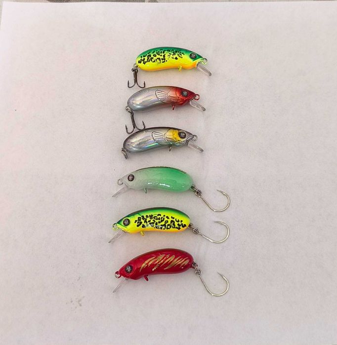 Воблери за пъстърва, костур, кефал реплики на - Last Cast CC38 ,Strike Pro Baby Pro.Zip Baits Rigge 35F и др