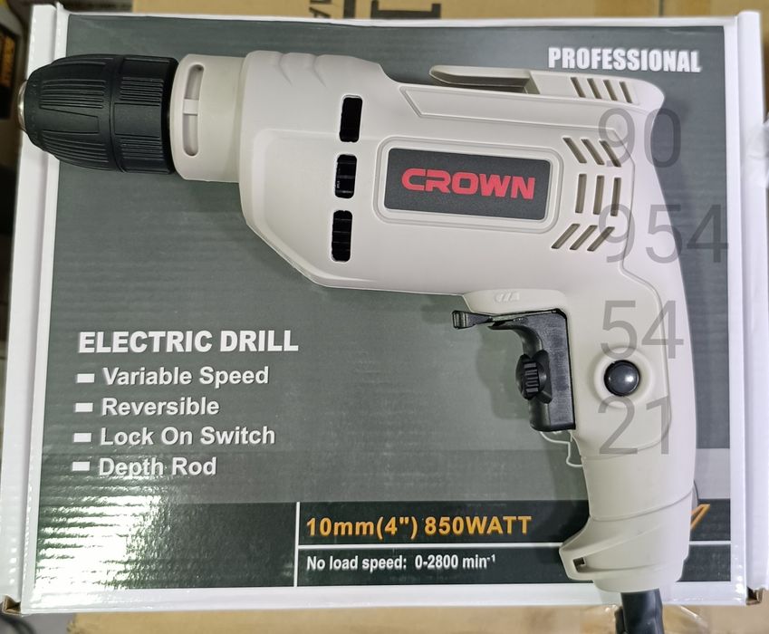 Дрель CROWN 850вт drel