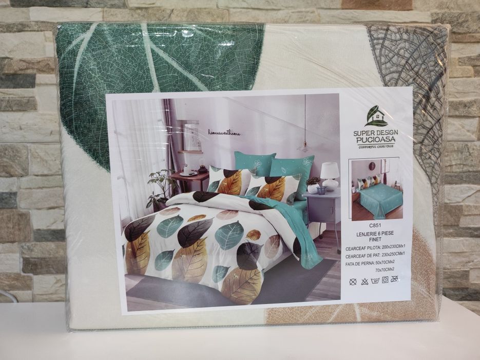 Lenjerie de pat 6 piese