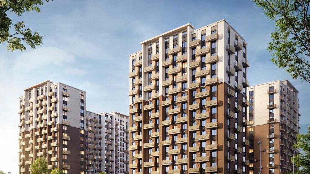 Продаётся 2-ком квартира 40.45 м² в современном ЖК комфорт класса (BY)